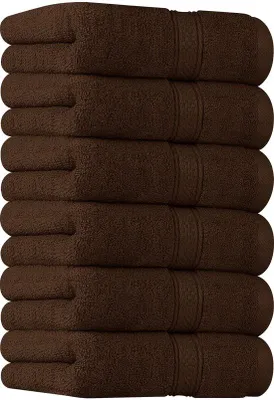 Produktbild von Unyqoos weiches und saugfähiges ® Handtuchset aus 100% Baumwolle für den täglichen Gebrauch