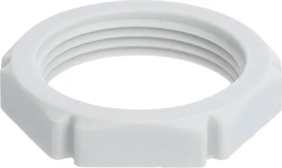 Produktbild von WISKA Gegenmutter PG21x1,588 GPA-21 Sechskant Polyamid (PA) Farbe lichtgrau RAL 7035 - 1 Stück