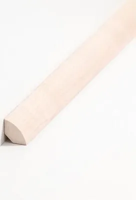 Produktbild von Viertelstableiste Fußleiste 14 x 14 x fallende Längen ca. 2500 mm Ahorn Massivholz Sockelleiste by PROVISTON 62.5 Meter | 25 Stück