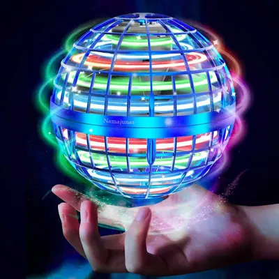 Produktbild von Fliegender Ball，Mini-Drohne für den Innenbereich，Anti-Stress-Spielzeug，Mit LED，Spielzeug für Kinder，Weihnachtsgeschenke