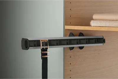 Image de SERVETTO Self System porte-ceinture modèle M aluminium/plastique noir