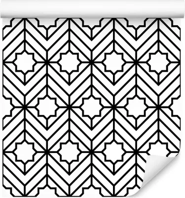 Produktbild von 10m VLIES TAPETE Rolle Geometrie Modern Ornamente XXL
