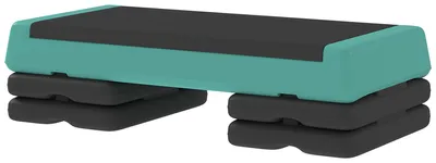 Produktbild von SPORTNOW Steppbrett höhenverstellbar Aerobic Stepper 10,5/15,5/20,5 cm