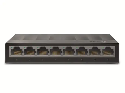 Image de TP-LINK LS1008G Netzwerk-Switch Unmanaged Gigabit Ethernet (10/100/1000) Schwarz (LS1008G)
