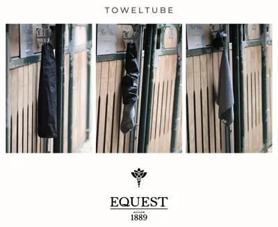 Produktbild von Equest Toweltube Einheitsgröße Microfasertuch Stalltuch, Farbe:grey, Größe:Einheitsgröße