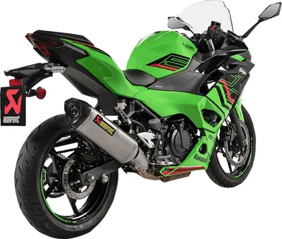 Produktbild von Akrapovic Kawasaki Ninja 500/z 500 2024-2024 Homologierter Slip On Schalldämpfer Homologated Homologated