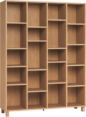 Produktbild von Regal Averias 25, Farbe: Eiche - Abmessungen: 195 x 149 x 38 cm (H x B x T)