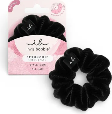 Produktbild von invisibobble Sprunchie Dusk till Dawn, Haarband, Schwarz, Einfarbig, Erwachsene, 1 Stück(e)