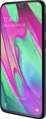 Produktbild von Samsung Galaxy A40 SM-A405FN/DS 64 GB Smartphone , schwarz in neutraler Box