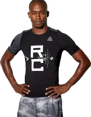 Produktbild von Reebok Tshirts Combat SS Rash Guard, BP8867, Größe: 164
