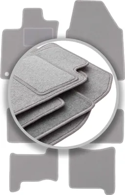 Produktbild von Auto-Fußmatten aschgrau für: Nissan Qashqai +2 Crossover (2008-2013)