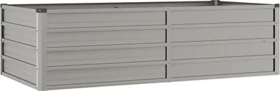 Zdjęcie produktu dla vidaXL Podwyższone łóżko 160x80x45 cm ze stali cortenowskiej