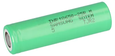 Immagine prodotto di Samsung INR18650-25R 3,6V 2550mAh 8C 20A