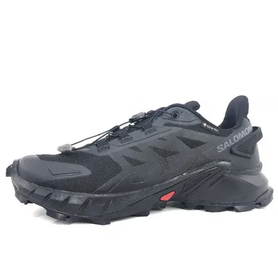 Produktbild von Salomon Supercross 4 GTX Damen Hikingschuh in Schwarz, Größe 5.5