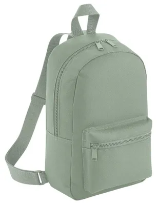 Produktbild von Bagbase - Mini-Rucksack "Essential Fashion" PC4760 (Einheitsgröße) (Staubiges Grün)