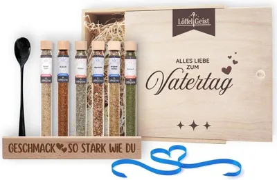 Produktbild von Gewürz-Geschenkbox Alles Liebe zum Vatertag