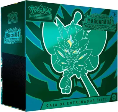 Produktbild von Spanisch Pokemon Scarlet & Purple Mascarada Crepuscular Sammelkartenspiel Fall
