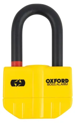 Obrázok produktu pre OXFORD Boss Alarm 14 mm zámok brzdového kotúča – žltý –  Sold Secure Gold / FG SBSC