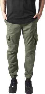 Obrázek produktu pro Urban Classics Pánské kalhoty joggers Chalouse olivová S