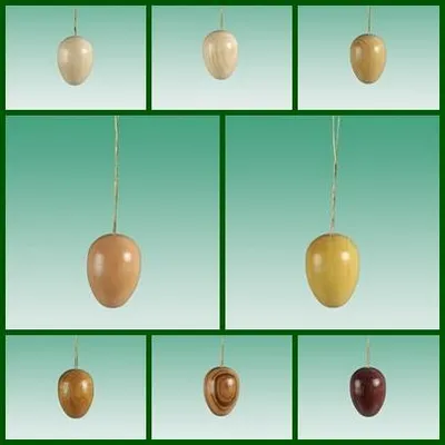 Obrázek produktu pro Velikonoční dekorace Velikonoční vajíčka 8ks VxD 3x2cm NOVINKA