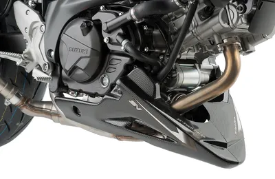 Produktbild von Puig 8559 Suzuki Sv650 16-19/sv650x 18-19 Motor-schieberegler Schwarz Schwarz One Size