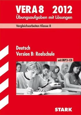 Immagine prodotto di Vergleichsarbeiten VERA 8. Klasse  Deutsch Version B: Realschule 2012  Übungsaufgaben mit Lösungen