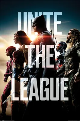 Obrázek produktu pro Empireposter 772909, 1 kusů, Filmy a televize, The Justice League, Obdélník, Chlapec/děvče, Vícebarevný