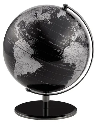 Produktbild von TROIKA Globus PLANET, Politischer Globus, Klassisch, Tisch, Metall, Kunststoff, Kunststoff, Schwarz