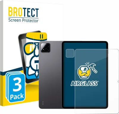 Produktbild von 3x BROTECT Schutzglas für Xiaomi Pad 7 (Display+Kamera) Schutzfolie Panzer Folie Glas Display Schutz klar