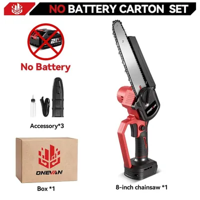 Produktbild von Akku-Kettensäge - Handliche Astsäge - Bürstenloser Motor - 18 V - 30 cm Schwert - Automatische Kettenschmierung - Ohne Akku