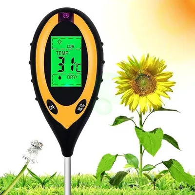 Produktbild von Famanu Bodenmessgerät 4-in-1 - pH, Feuchtigkeit, Licht, Temperatur