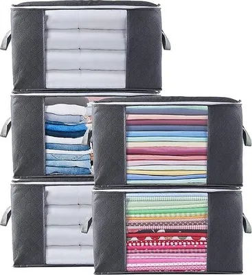 Image de Boîte de rangement pour vêtements \ Boîte de rangement en bois pour vêtements