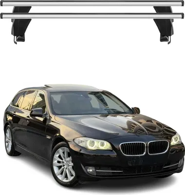 Image de Menabo Barres de transversales pour BMW Série 5 F11 Break 2009-2017 Alu Gris 2x