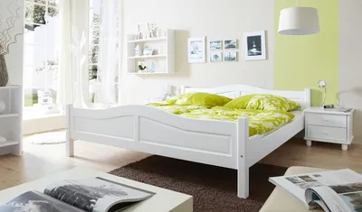 Produktbild von Einzel- und Doppelbett "Rita", verschied. Farben