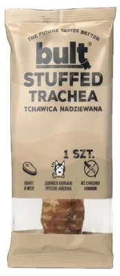 Produktbild von Bult | Hundesnack Gefüllte Luftröhre - 15cm - Natürlich - 150g - Proteinreicher Hundesnack