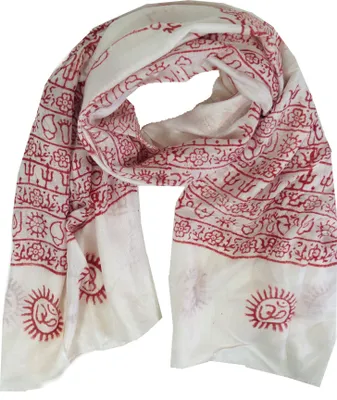 Produktbild von Dünnes Baba Tuch, Benares Lunghi - Weiß, Uni, Viskose, 180*95 cm, Sarongs & Tücher