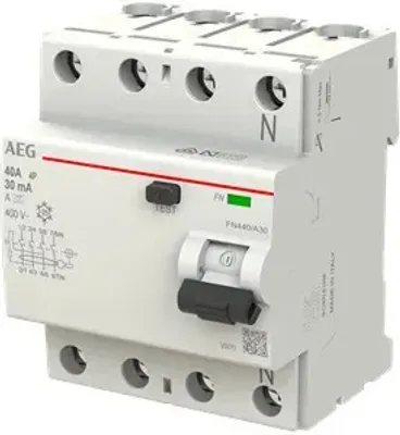 Produktbild von AEG FI-Schalter 4x40A/0,03 FN440/A30 2CSF704156R1400