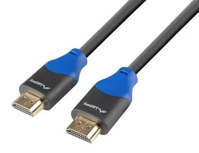 Image de Lanberg CA-HDMI-15CU-0030-BK Câble HDMI 3 m HDMI Type A (Standard) Noir