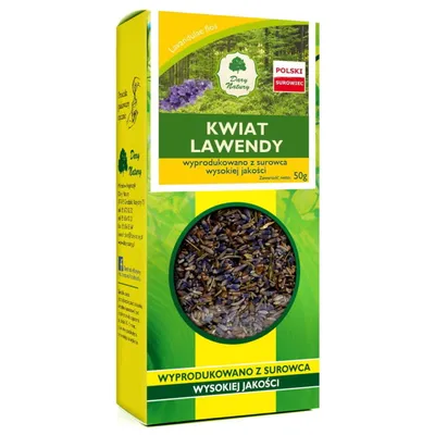 Zdjęcie produktu dla Lawenda kwiat EKO 50g DARY NATURY