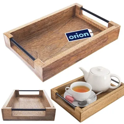 Image de Orion Plateau de service en bois Plateau de service en bois Plateau de service MANGO 30,5x20,5x6 cm