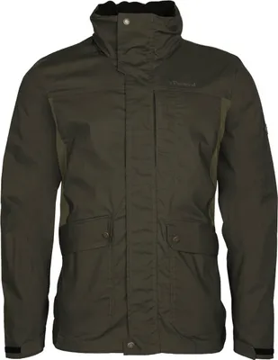 Produktbild von Pinewood Finnveden Trail Hybrid Jacket Dark Olive/Earth Brown - Größe: L