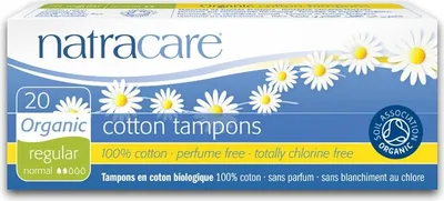 Produktbild von NATRACARE Tampons regular 20 Stk.