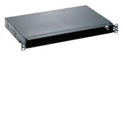Produktbild von Panduit FMT1, Schwarz, Rackeinbau, 1U, RoHS, 482,6 mm, 44,9 mm