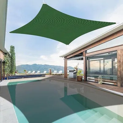 Produktbild von Famanu Sonnensegel 3x4m - Wetterbeständig, UV-Schutz, Luftdurchlässig