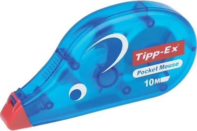 Zdjęcie produktu dla TIPP-EX Pocket Mouse, Niebieski, 10 m, 4,2 mm, 80 mm, 197 mm, Blister