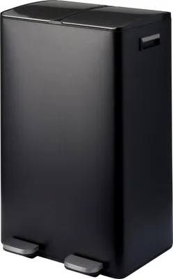 Obrázek produktu pro Dvojkomorový odpadkový koš SECTOR s pedálem, 2 × 30 l