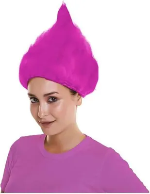 Produktbild von Mom Trollperücke Rosa Kinder Rosa One Size