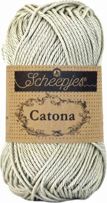 A ball of yarn with a label.