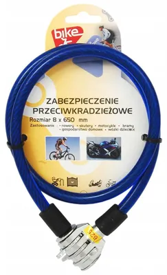 Productafbeelding van BIKE OK Combinatiekabel voor fietsslot