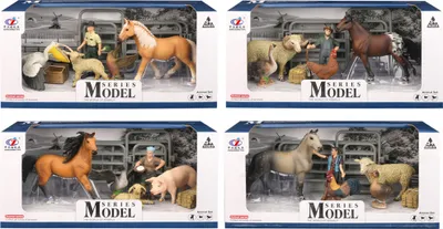 Obrázok produktu pre Sada Model Svet zvierat farmárska sada